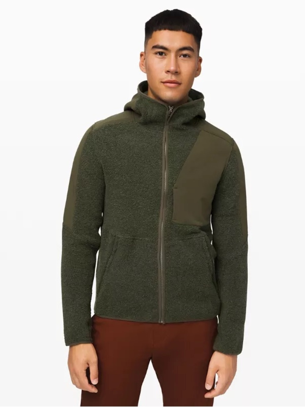 Lululemon Tundra Trek Full Zip hooded jacket sz M